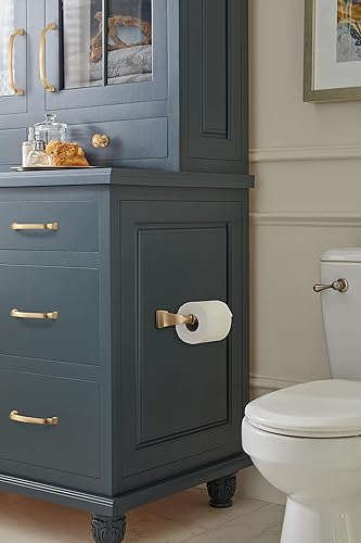 Miniatura 10 de Amerock | Pomo de gabinete | Bronce champán | Diámetro de 1-1/4 pulgadas (1.260 in) | Revitalize | Paquete de 2 | Perilla de cajón | Herrajes para