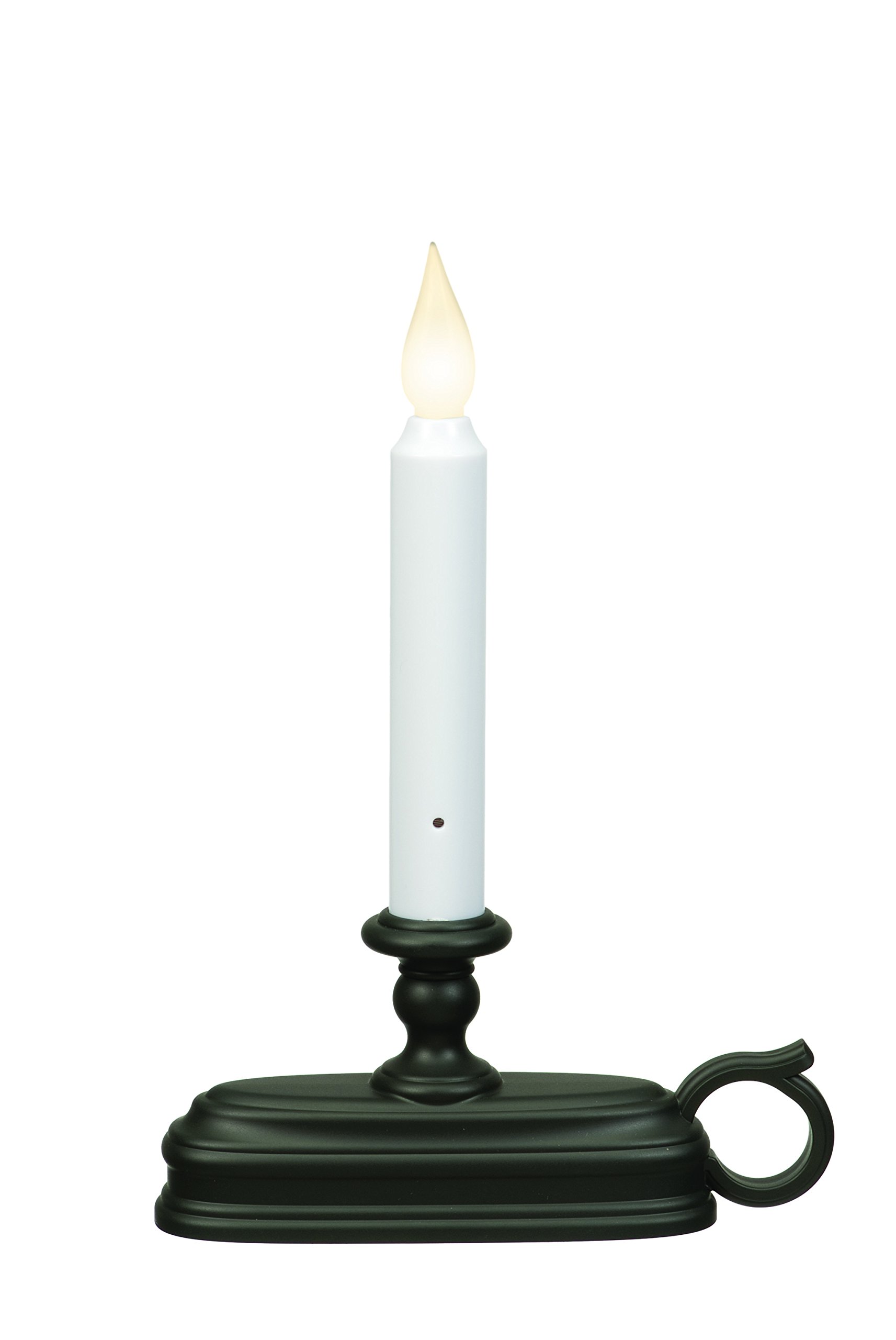 Xodus Innovations FPC1325A-6 - Candele LED a doppia fiamma per finestra con sensore dal tramonto all'alba, funzionamento a batteria, 22,9 cm, confezione da 6
