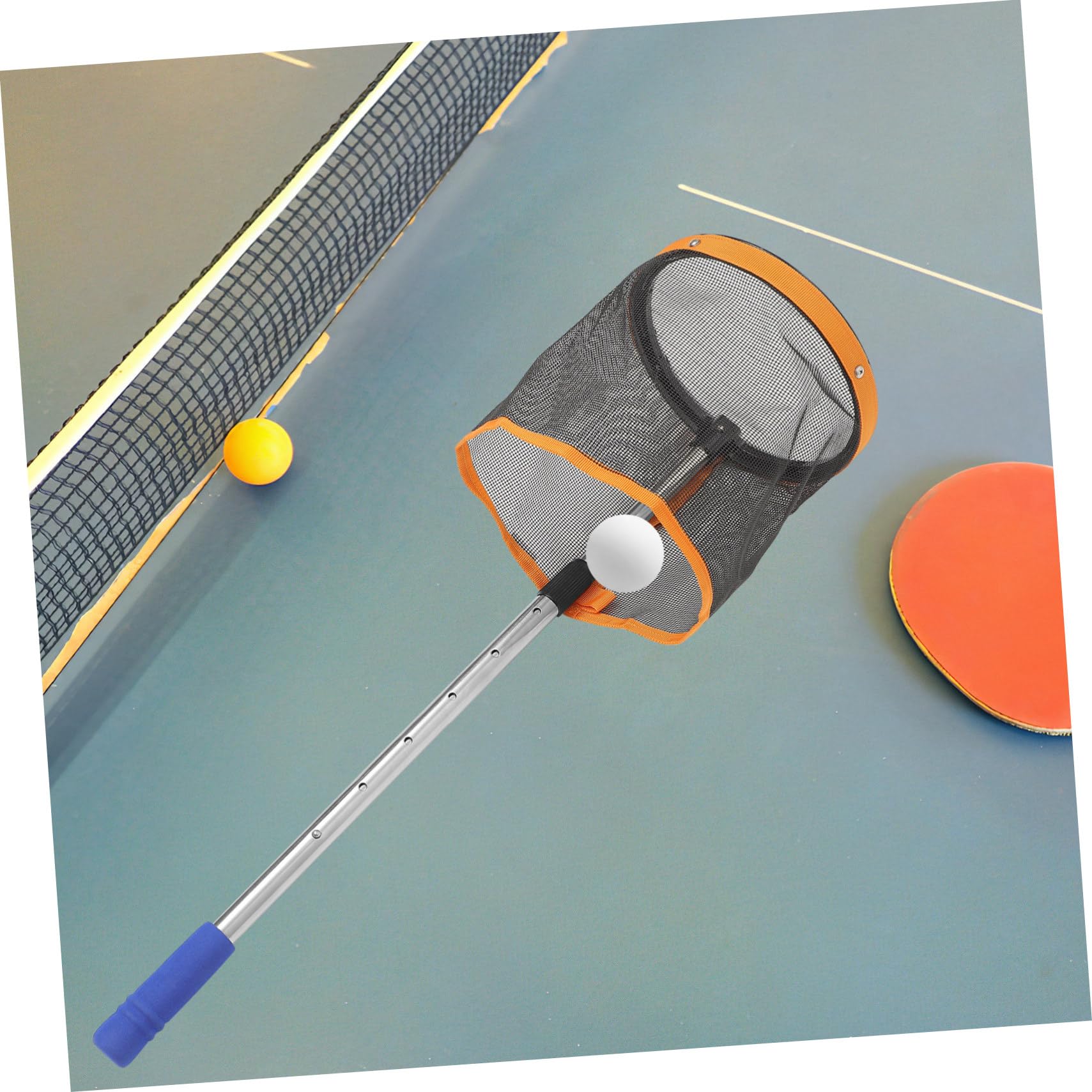 Abaodam Raccoglitore di Palline da Ping Pong Strumento Professionale per Palline Pratico Sportive Contenitore Leggero e Portatile Utile per Raccogliere in Qualsiasi Luogo