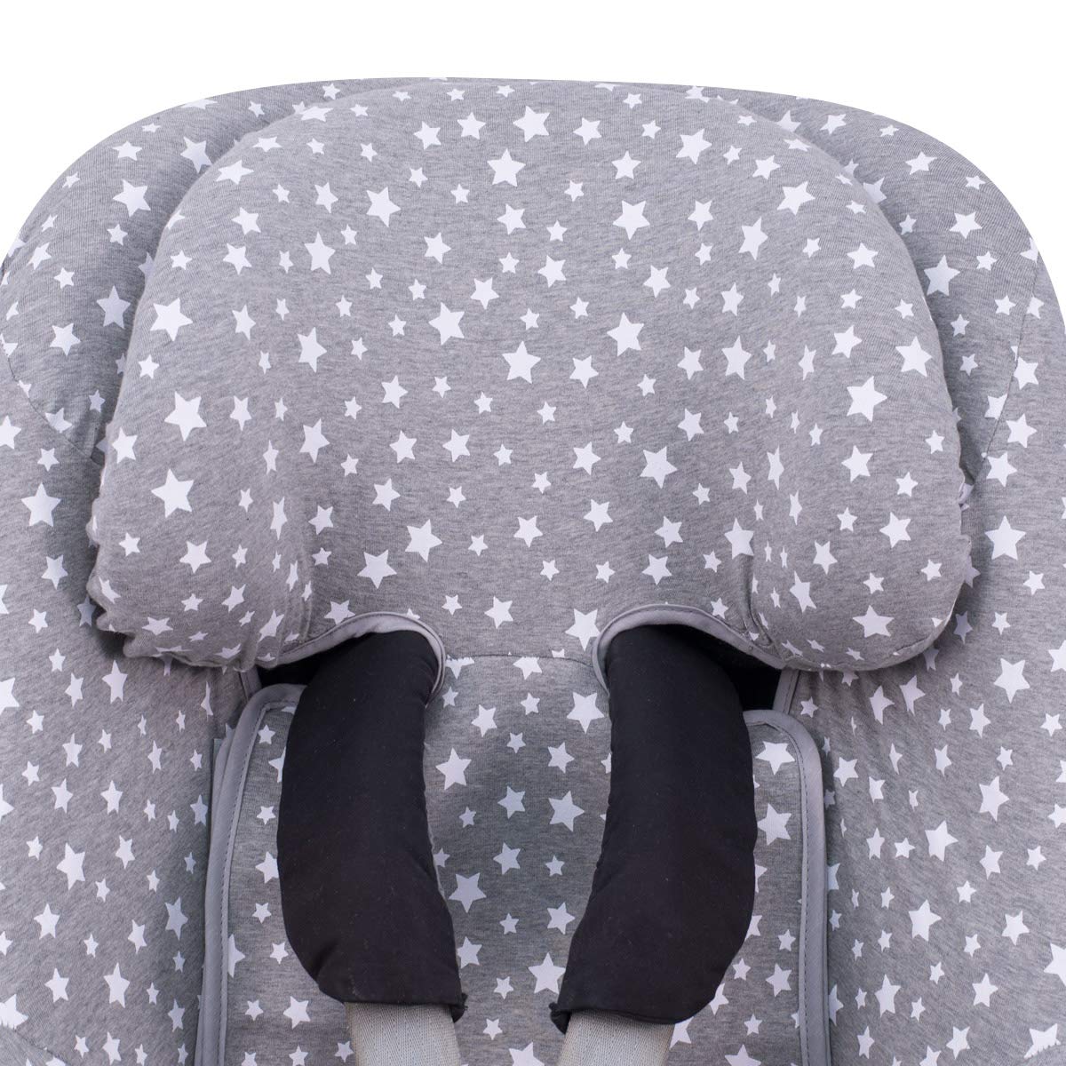 JYOKO Kids Autositz Bezug Für Maxi Cosi - Baumwolle, Elasthan, Öko-Tex 100 - Bequem & Hautfreundlich