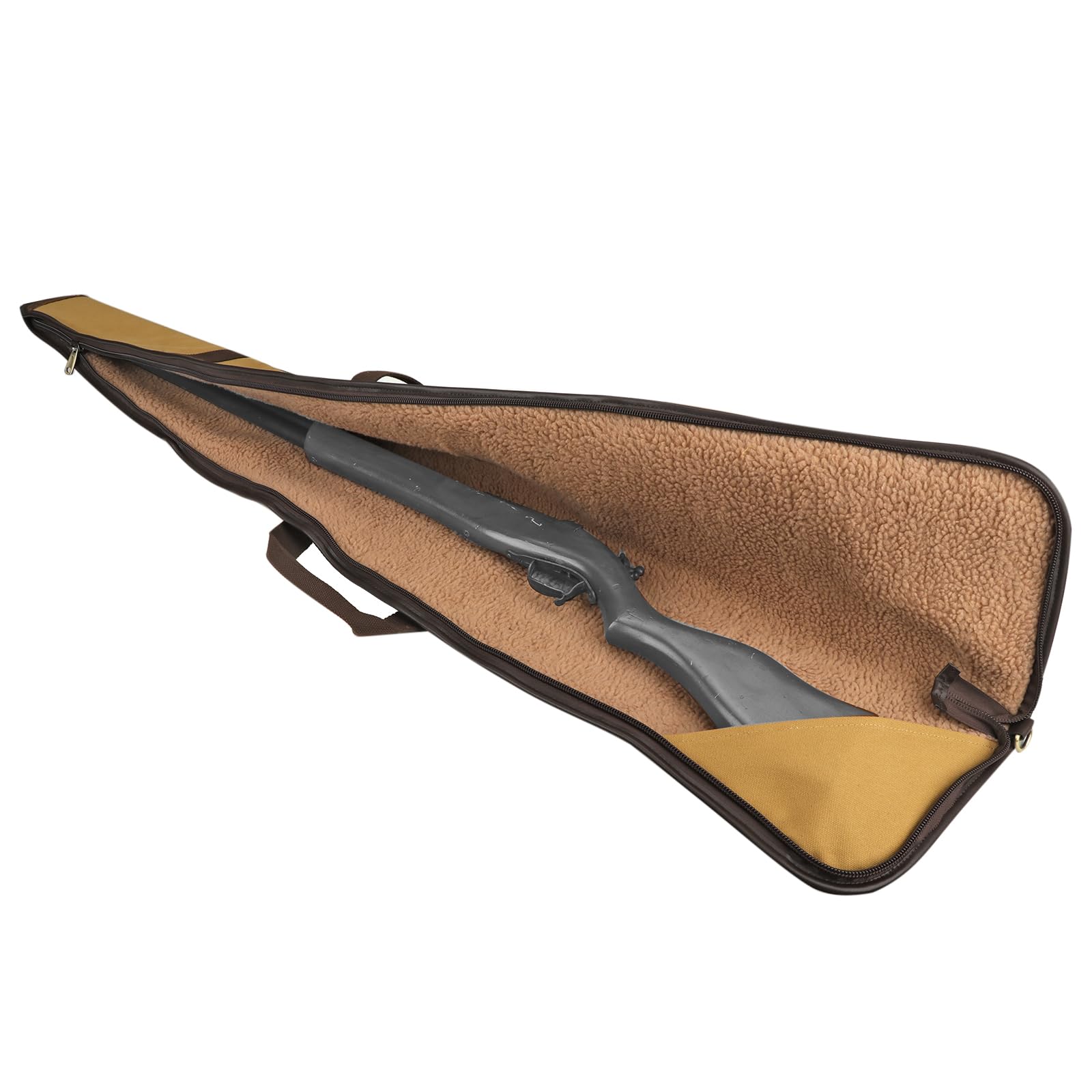 Funda de lona acolchada suave para escopeta de 52 pulgadas con correa para el hombro