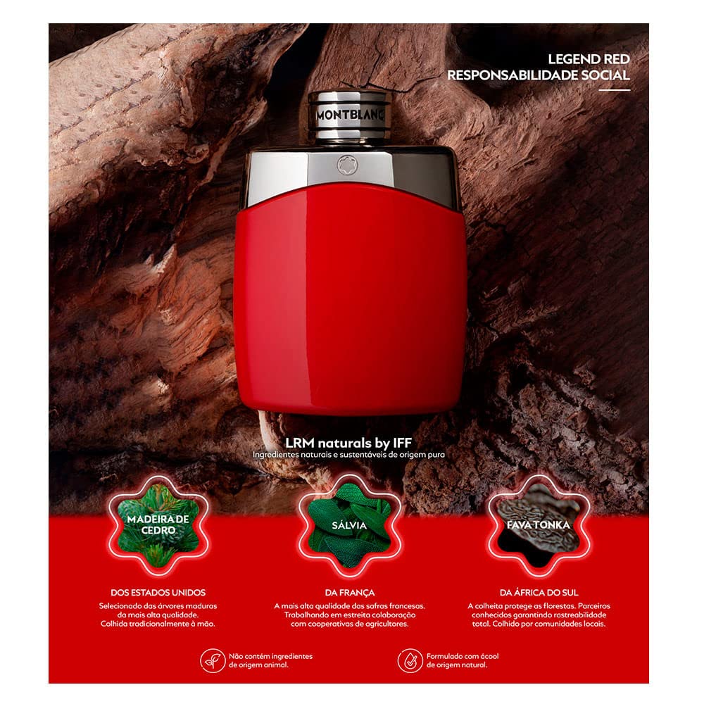 Legend Red Edp Vapo 100, eau de parfum intensa a lunga durata, pensata per chi ama fragranze ricche e avvolgenti, flacone da 100 ml ideale per chi ama prendersi cura di sé con piccole abitudini regola