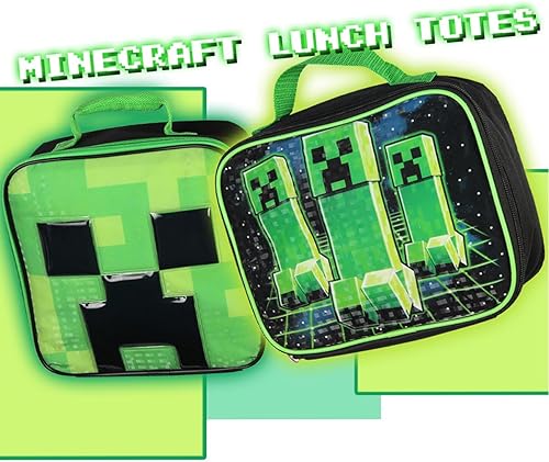 Miniatura 4 de Bioworld Minecraft - Lonchera aislada para videojuegos