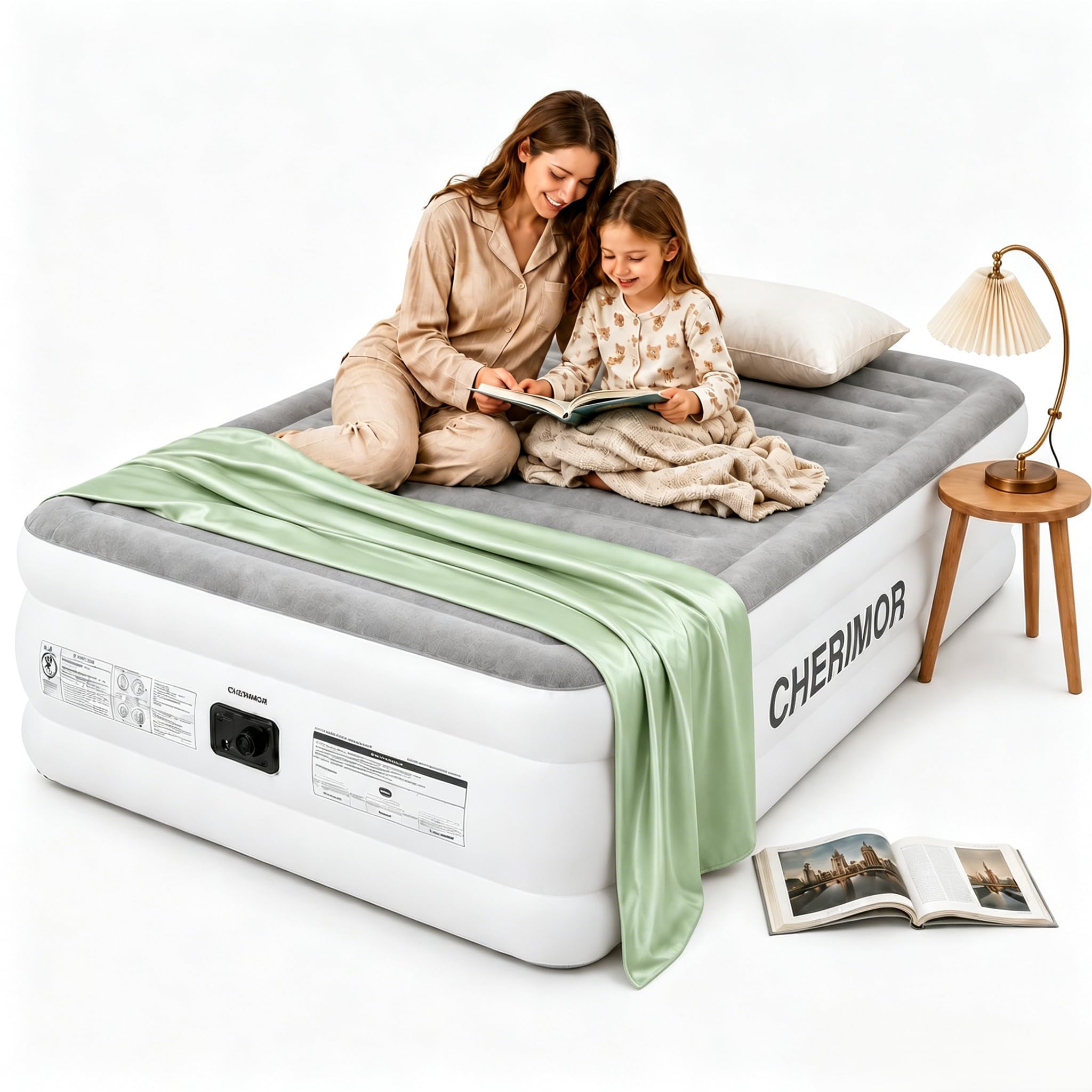 CHERIMOR Anti-Sag Horizontal Beam Queen Air Mattress