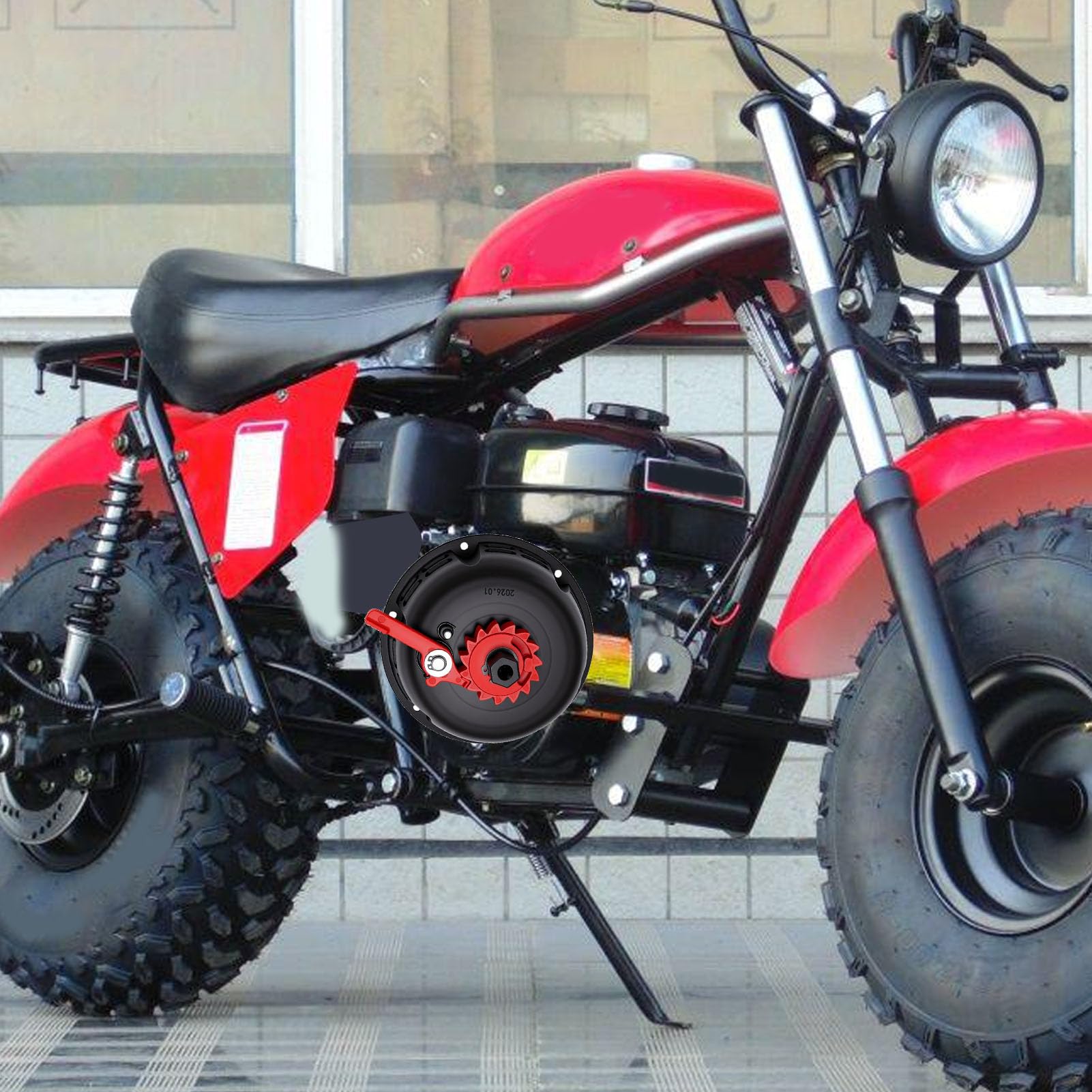Yosoo Health Gear Arranque Rápido de Retroceso Conjunto de Arranque de Repuesto de Metal de para GX160 GX200 Motor Mini Bike Go Kart con Tornillos de Manga de
