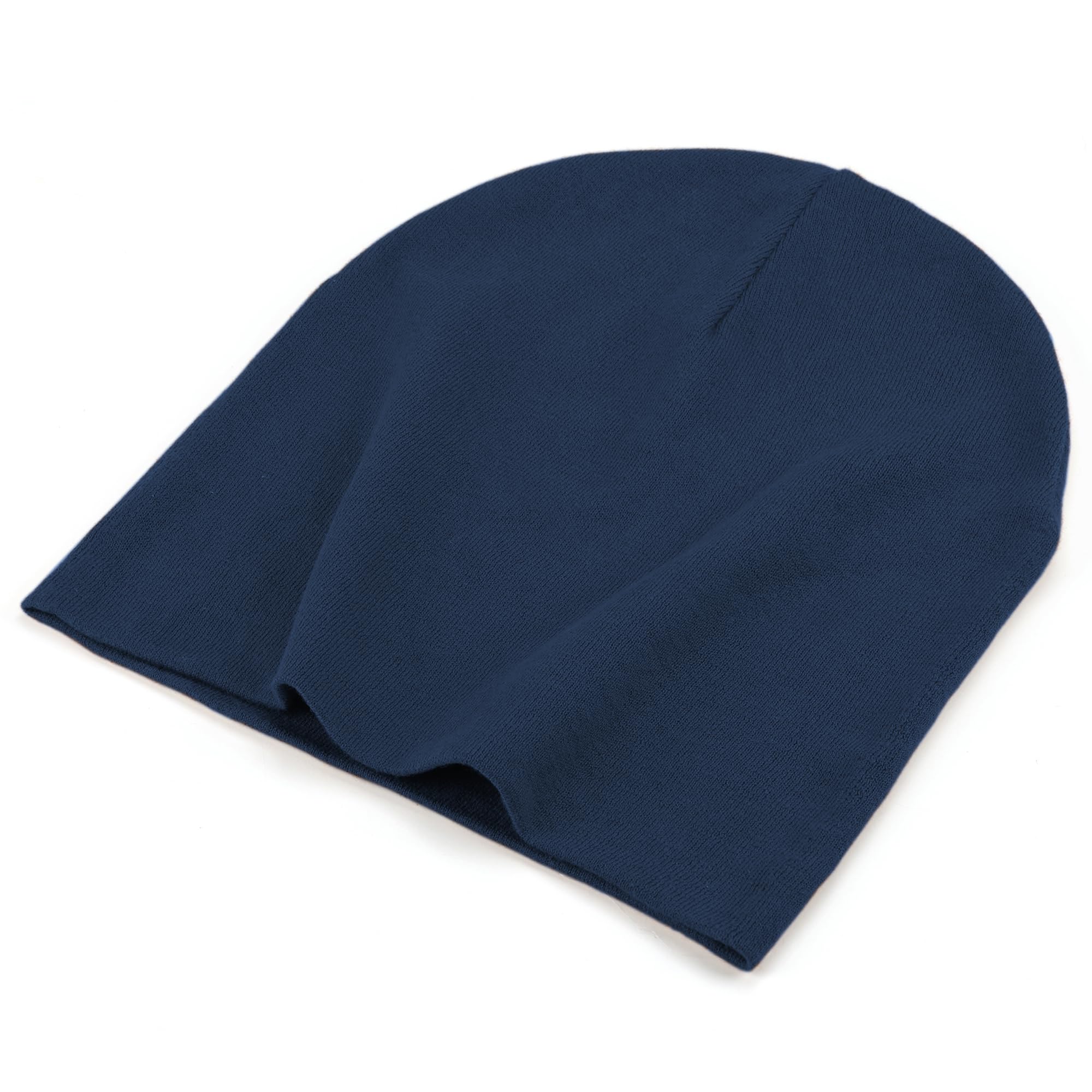 choshion Thin 100% Cotton Fine-Knit Beanie Hat-Lightweight Ultra Soft Slouchy Daily Cuffed Beanies Hats Chemo Skull Cap — view 13
