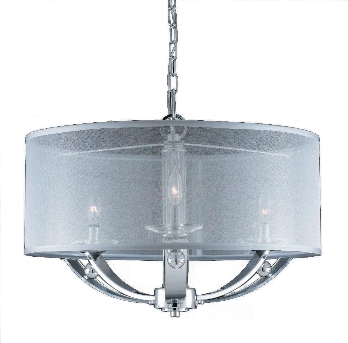 Triarch International 39422 Aurora 4-Light Pendant with Clear Acrylic ...