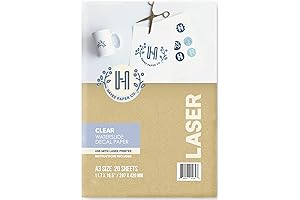 Hayes Waterslide Decal Paper LASER CLEAR for Kodiak
