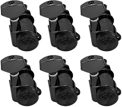 Guitar Locking Tuners, Guitar Tuner Pegs | Locking Guitar Tuner | Electric Guitar Tuner | Guitar Tuning Pegs | Guitar Machine Heads for Acoustic & Electric Guitar 6 right