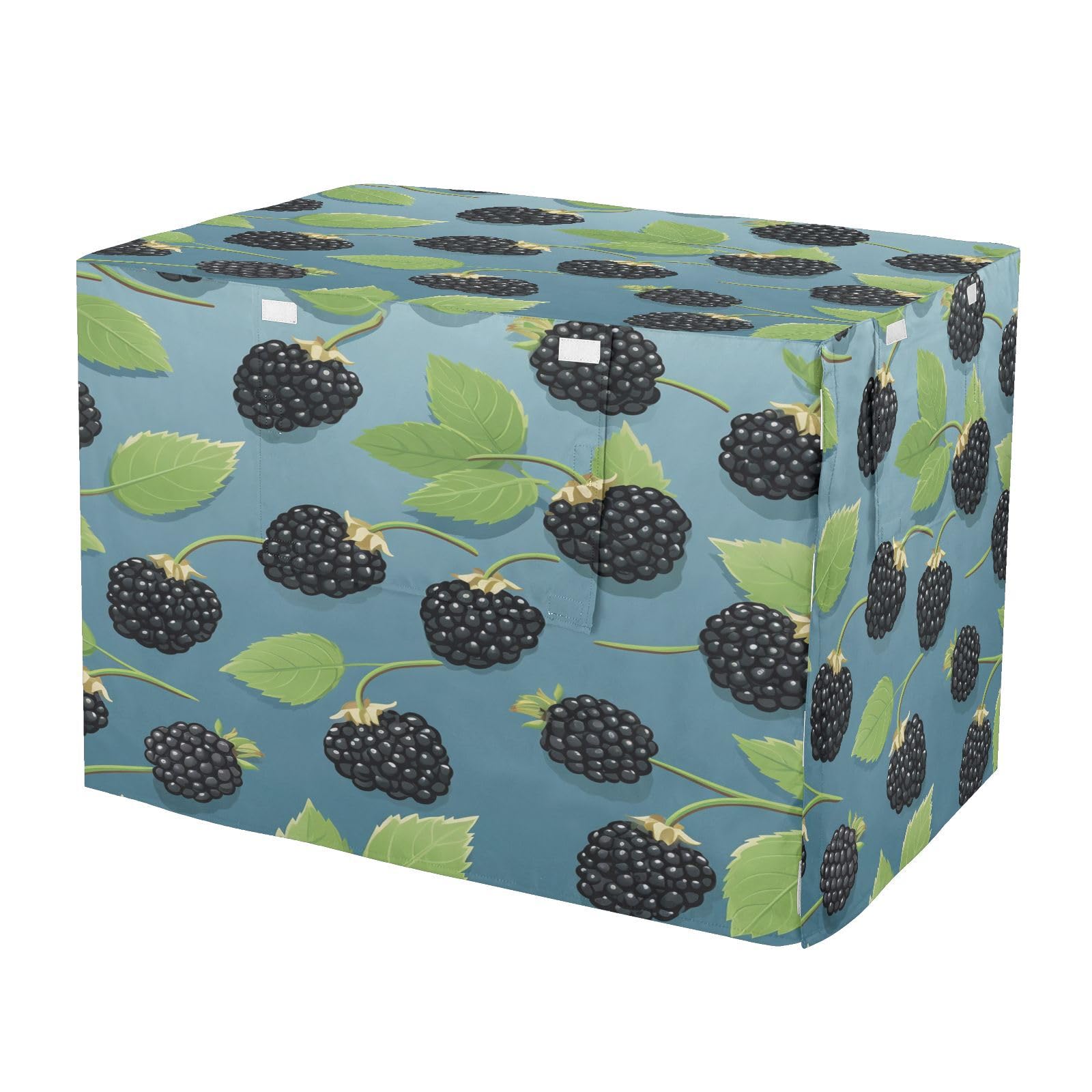 Housse imperméable pour cage chien et chat motif Art Fruit Bleu