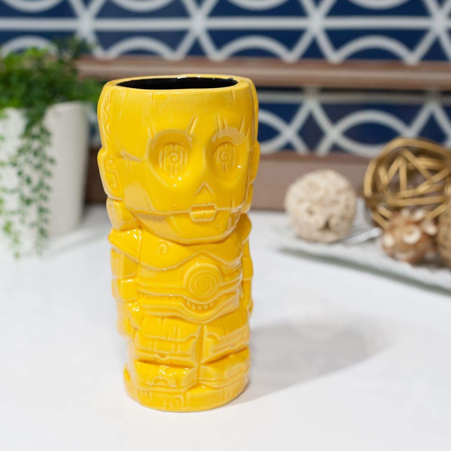STAR WARS Geeki Tikis Geeki Tikis C-3Po Mug | Official Collectible Tiki Style Ceramic Cup | Holds 14 Ounces