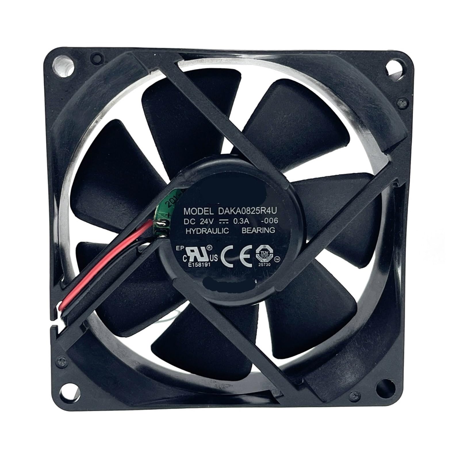 TYHUJKKL DAKA0825R4U 8025 8cm 80mm Case Fans DC 24V 0.3A 5000RPM Cooling Fan