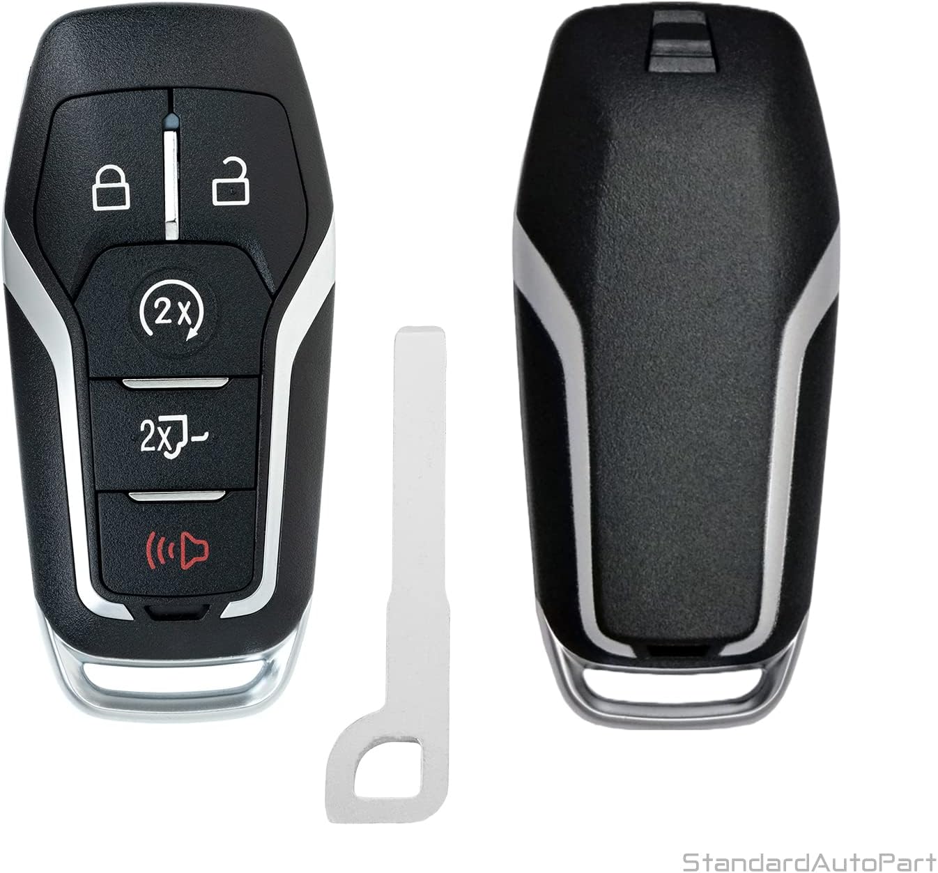 StandardAutoPart New Smart Key Remote Keyless Entry Compatible with Ford F-150 2015 2016 2017 M3N-A2C31243300 902mhz 164-R8117 R8117 r8117 5926054