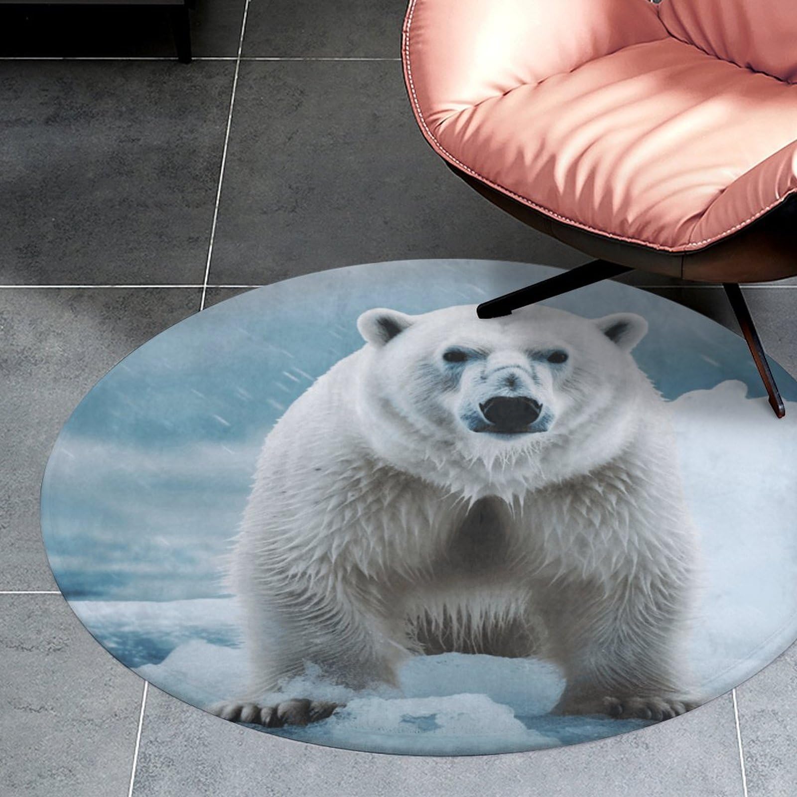 Tapis de salle de bain en peluche absorbante d'eau, séchage rapide et confort doux