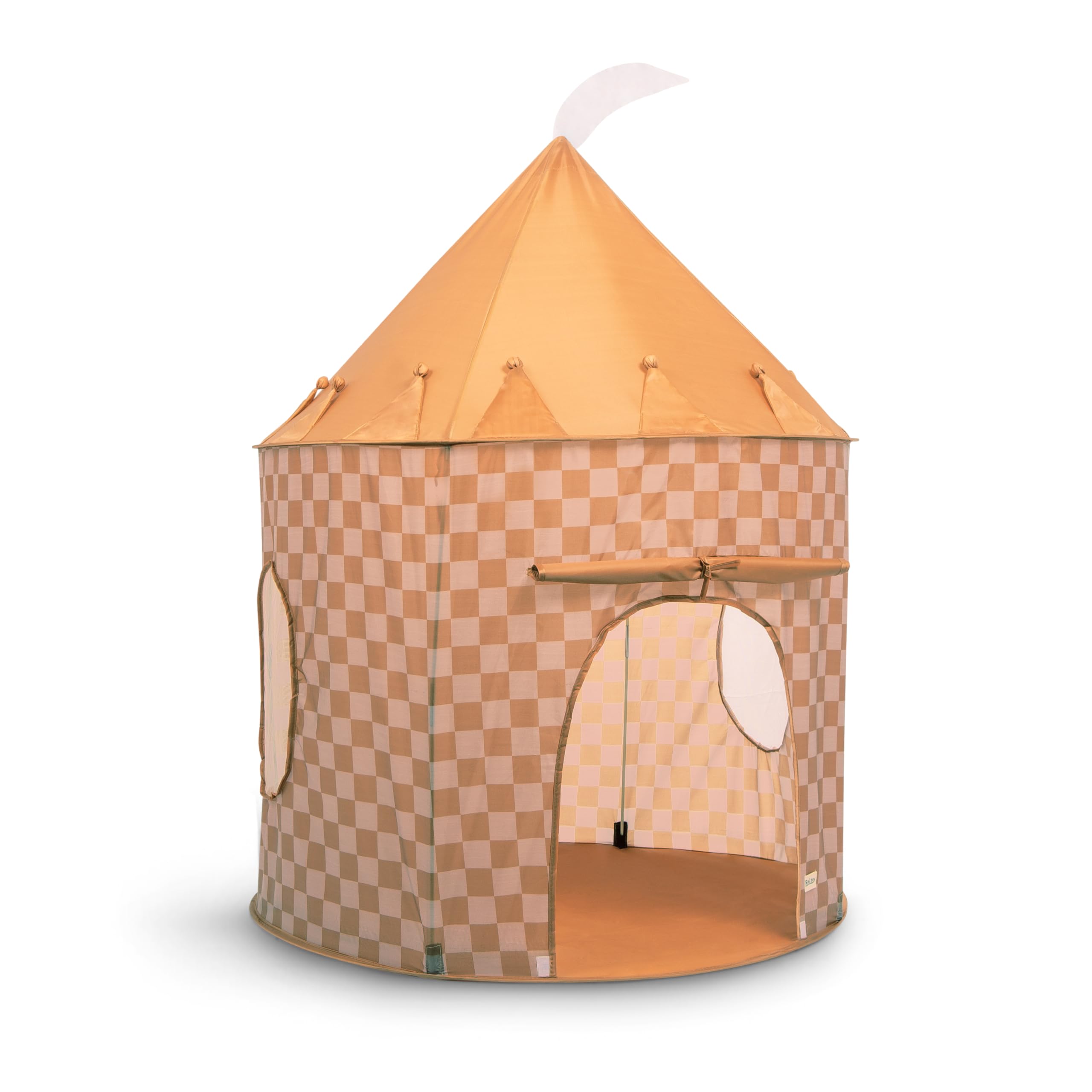 Tenda da campeggio per bambini a quadri gialli per bambini ed esterni, tenda pop-up per bambini e bambini piccoli, parco giochi, piscina di palline e giocattoli da giardino, design