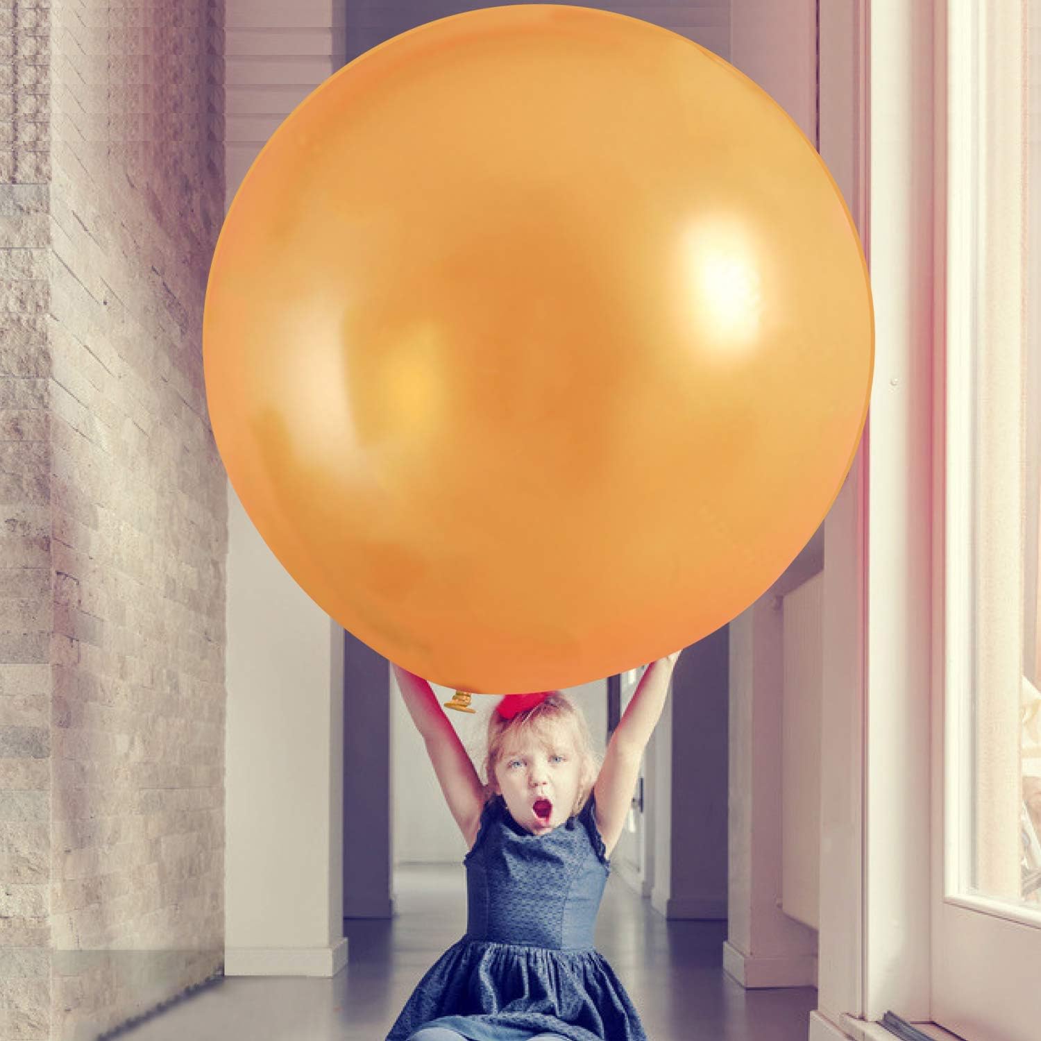 Amazon.com: 36 inch Gold Giant Balloons - Neo LOONS 4 Pcs Gold Big ...