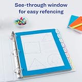 Avery® Ultralast™ Big Tab™ Plastic Dividers, 8-Tab, Multicolor, 1 Set – view 4