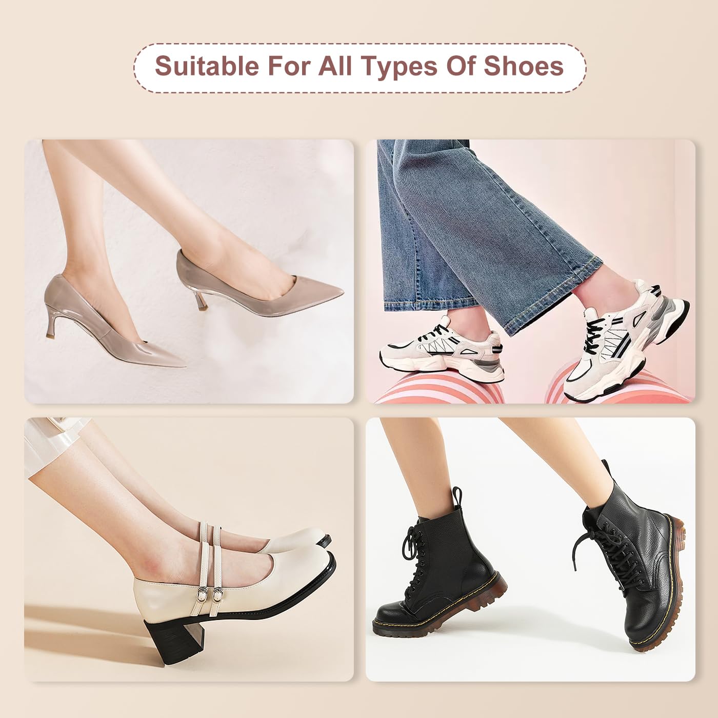 MoHern 6 Paar Zehensocken für Ballenzehen, Damen Fünf Finger Low Cut Sockalign USA Zehensocken, rutschfest und atmungsaktiv Ballenzeh-Korrektor