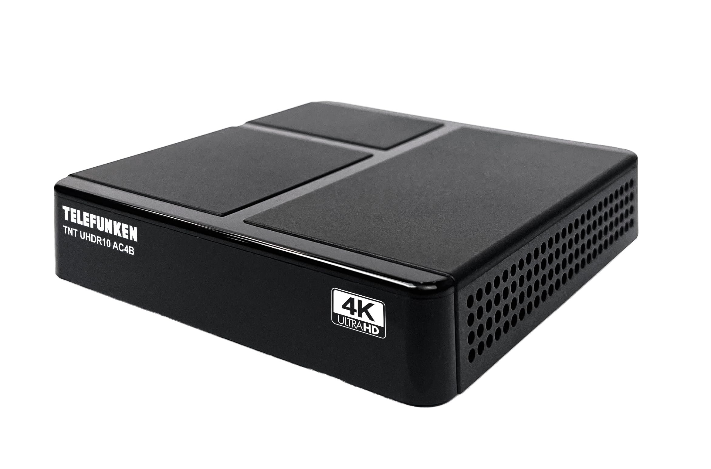 Telefunken - Récepteur TNT UHDR10 pour télévision numérique terrestre UHD 4K - 1000 canaux - PVR - Tuner TNT UHD/SD/HD/UHD/2K/4K