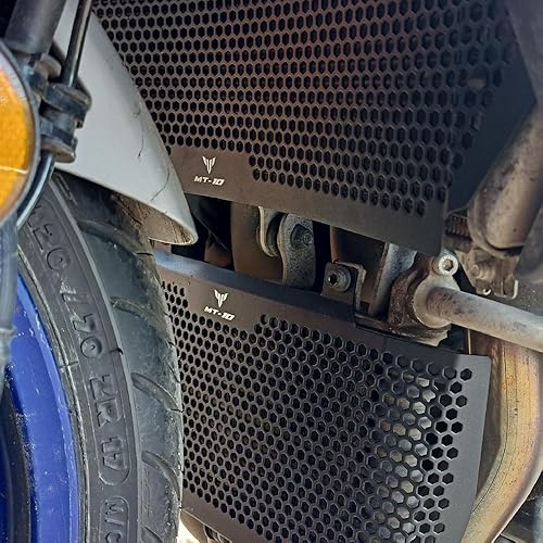 Miniatura 6 de MT-10 Protector de radiador de motocicleta y kit de protector de enfriador de aceite para MT-10 MT10 SP 2016-2023