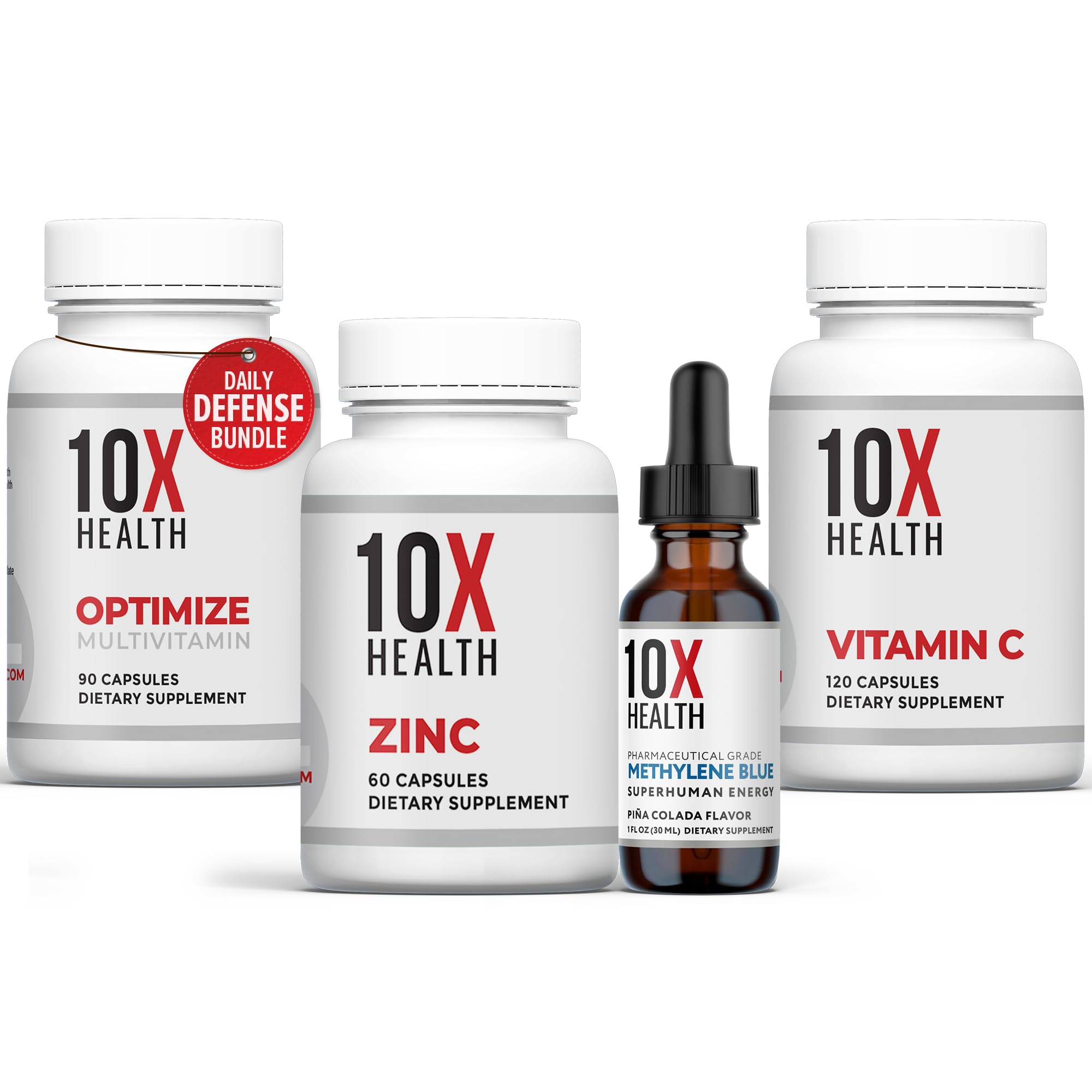 10X Health Methylated Multivitamin - 4-in-1 Kit
