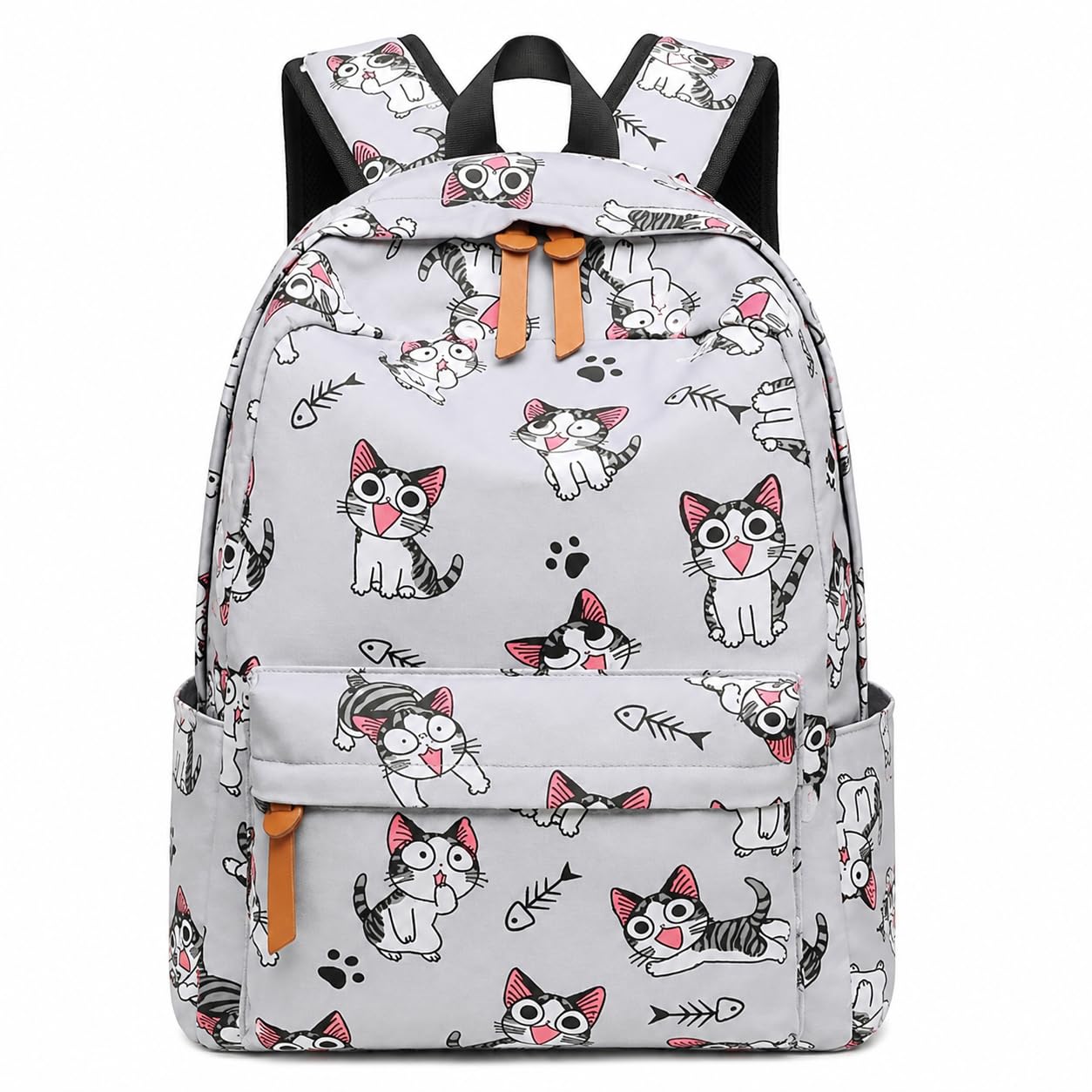 melvis 20L Backpack School Bag For Travel With Bottle Compartment | Trendy Water Resistant High Storage Bag For Men & Women | Boys & Girls Laptop Printed Backpack For College Gift-picture-25