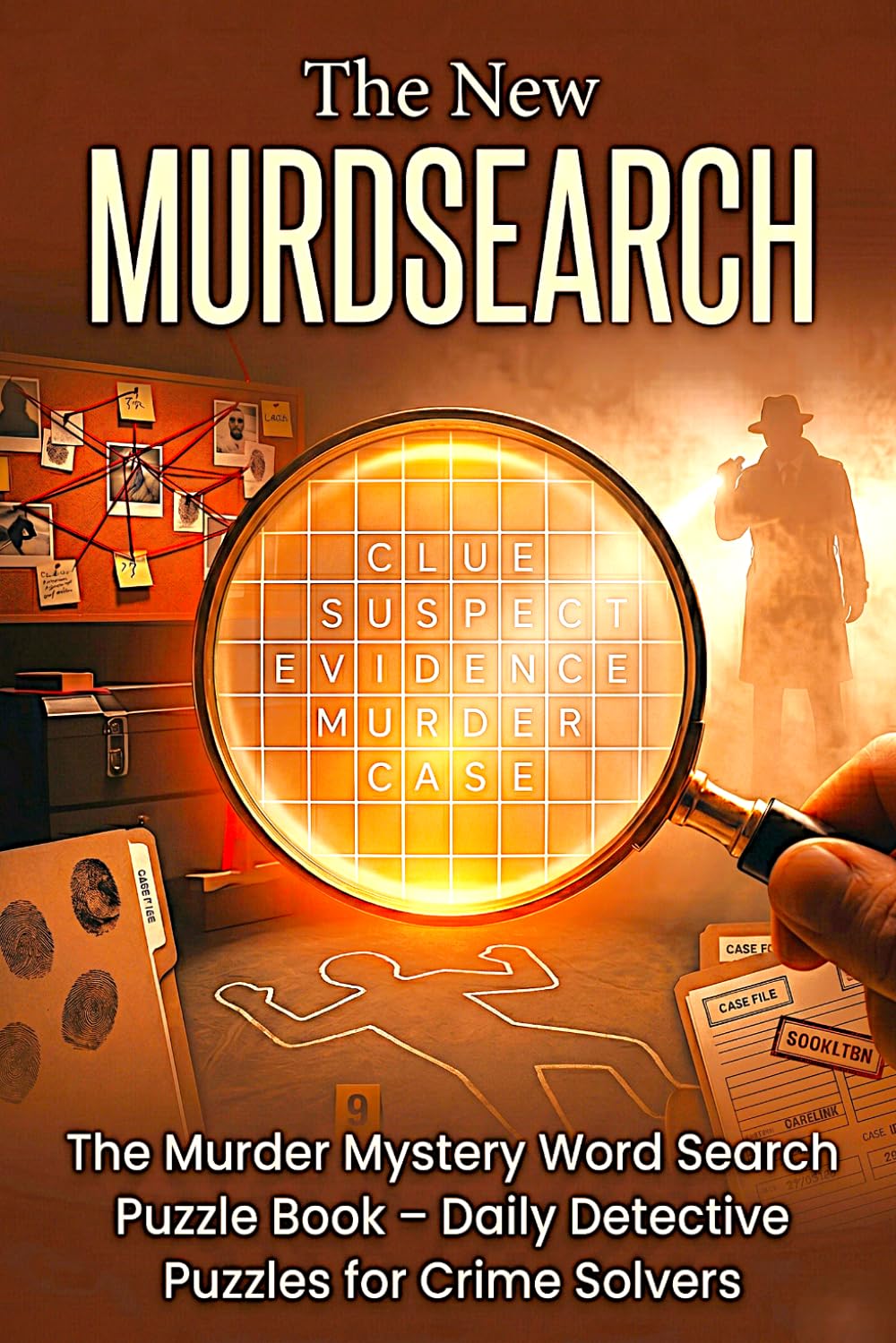 The NewMurdsearch The Murder Mystery Word Search Puzzle Book: Daily Detective Puzzles for Crime Solvers – Find Hidden Clues, Crack Cases & Solve Word Mysteries