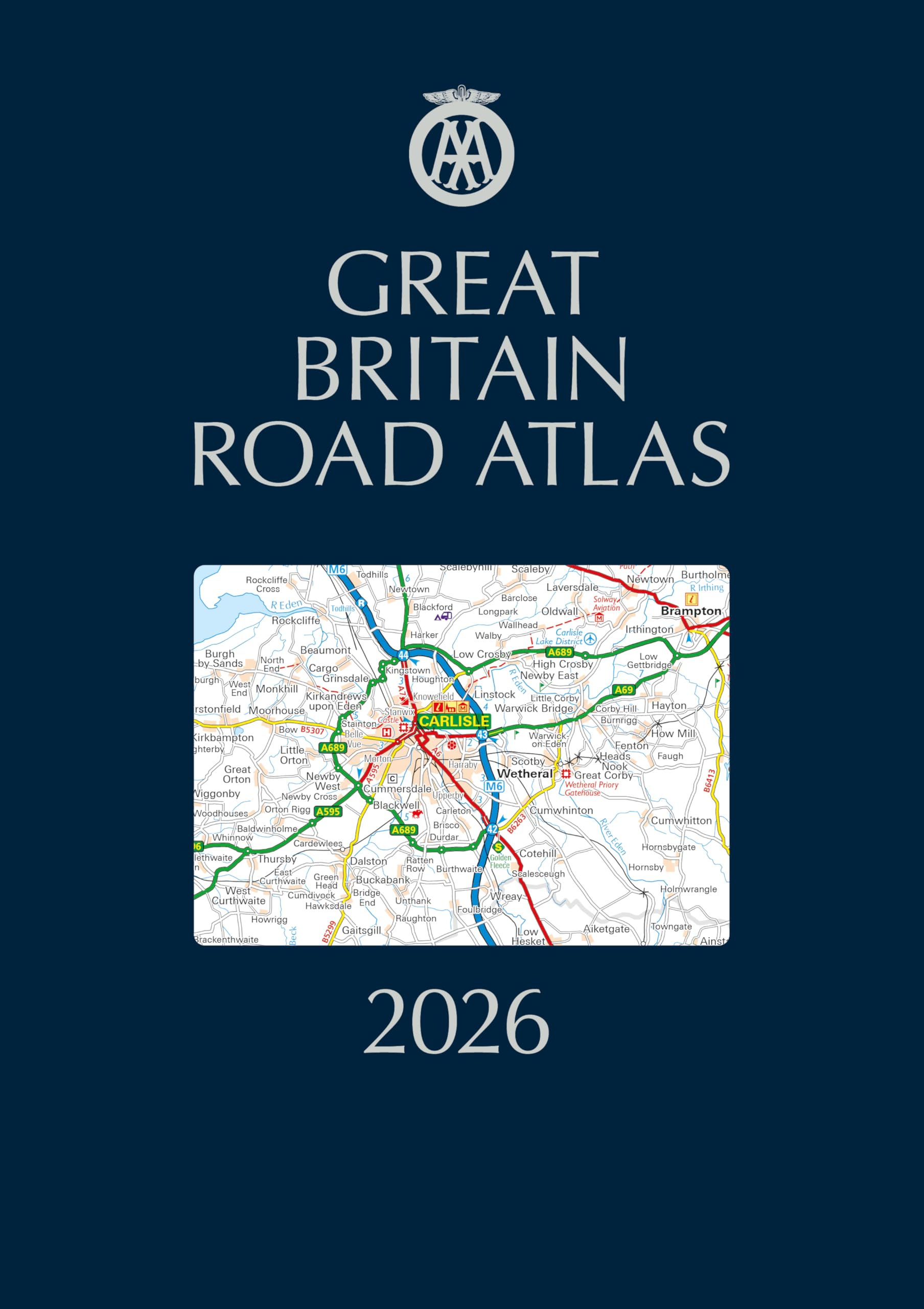 AA Great Britain Road Atlas 2026 - 9780749584351