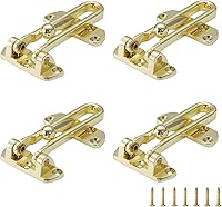 Vista 12 de WellMade Pestillo de bloqueo de puerta de barra oscilante, pestillo de seguridad de puerta para seguridad de los niños y seguridad del hogar