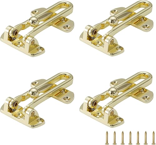 Miniatura 12 de WellMade Pestillo de bloqueo de puerta de barra oscilante, pestillo de seguridad de puerta para seguridad de los niños y seguridad del hogar