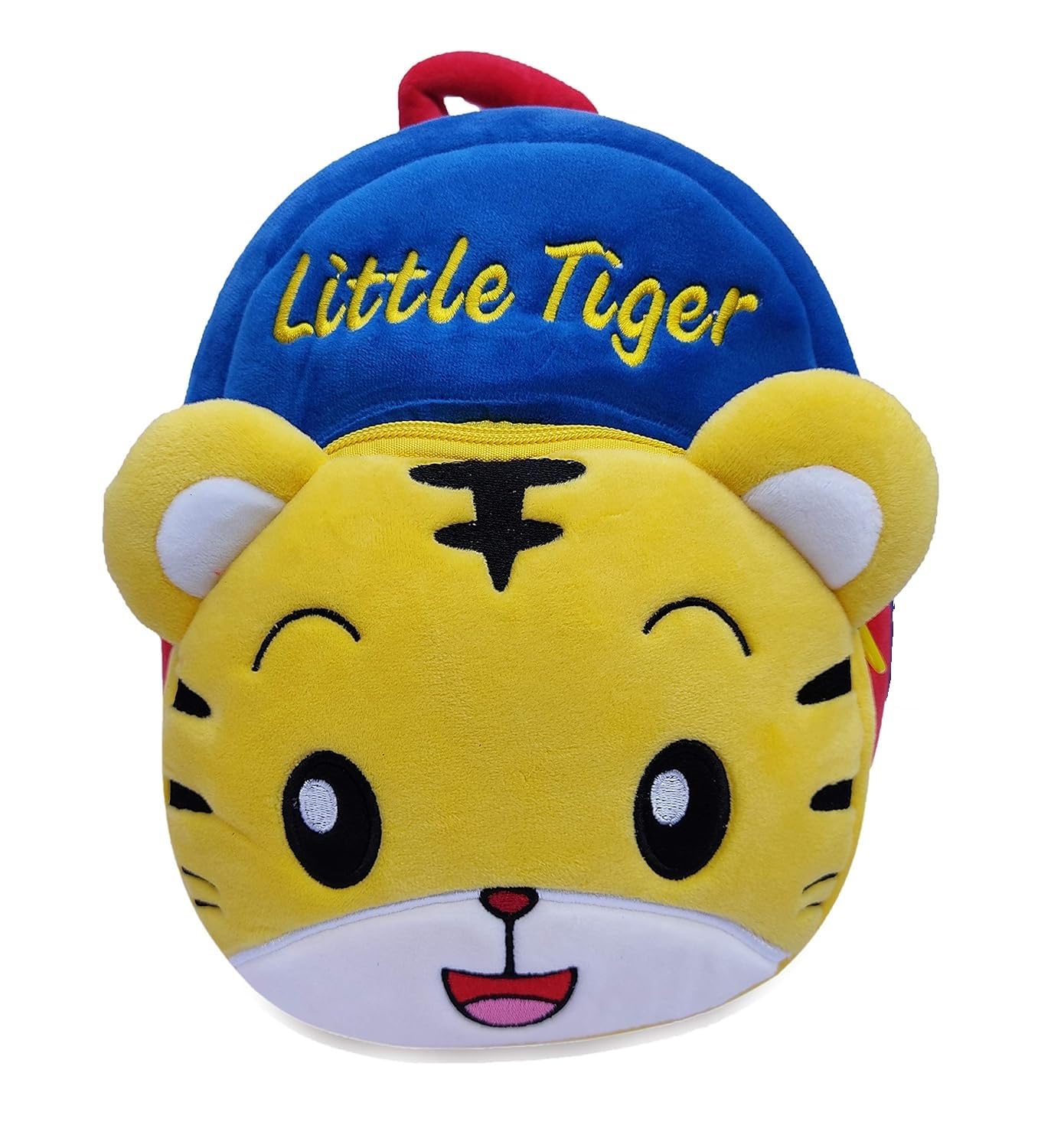 Frantic Cute Small Toddler Kids Backpack Avocado Shape Mini children Nursery/School/Picnic/Travelling Bag for Baby Girl Boy Age 1-5 Years (LittleTiger_Blue_2024_C)