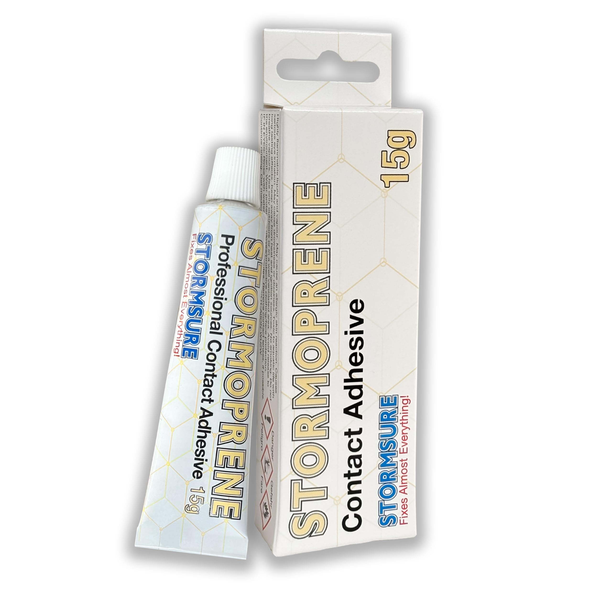 Stormoprene Professional Contact Adhesive (15g) - for Fast Curing, High Stregth Repairs to Almost Everything