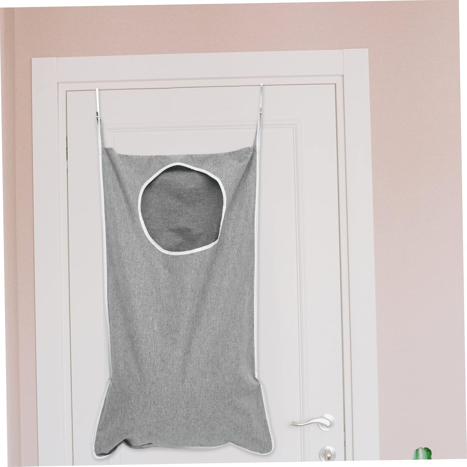 Laundry Washing Bag with Zipper, Foldable Fabric Storage for Shoes and Toys image 2
