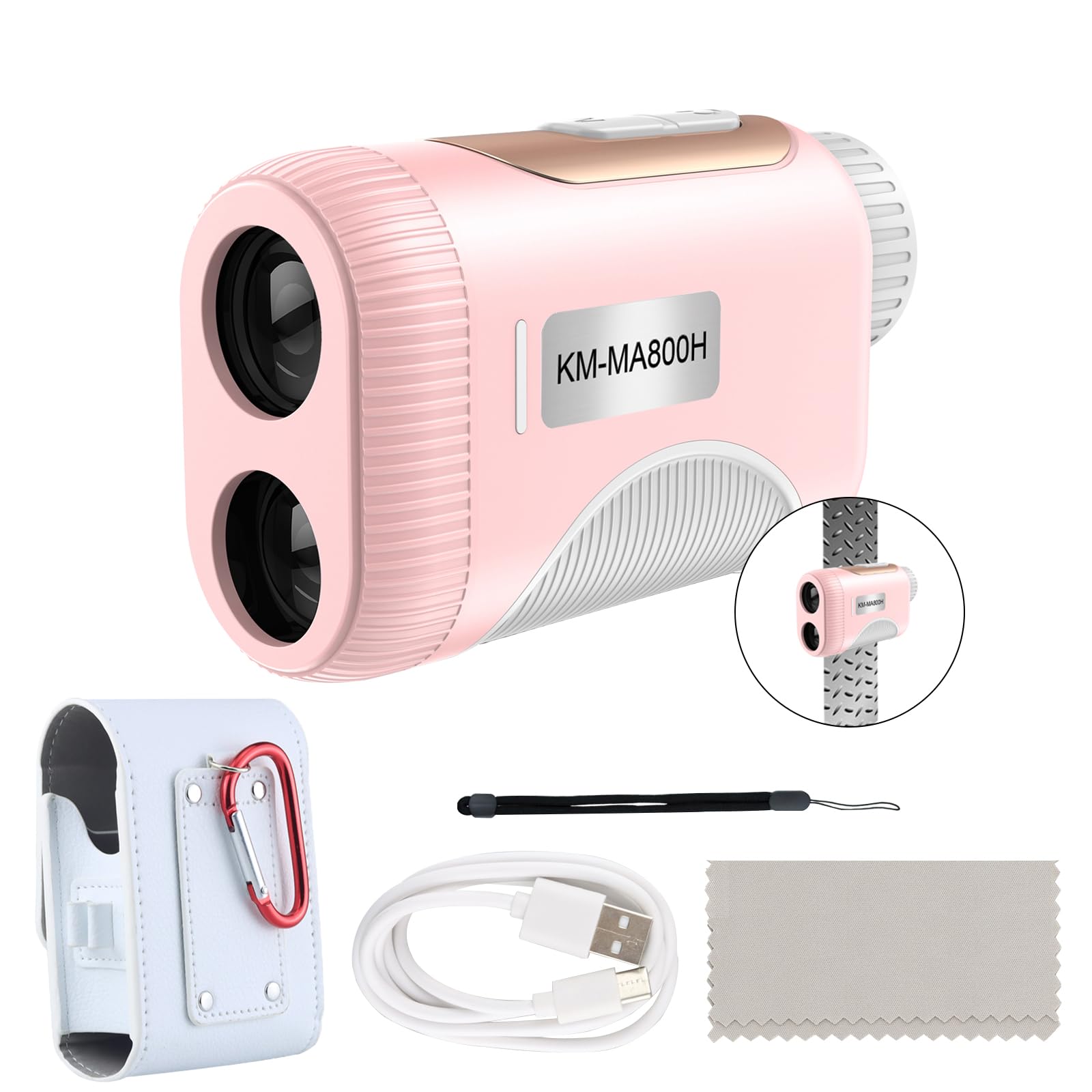Amazon.co.jp: ゴルフレーザー距離計 800m/874yd 高透過LCD液晶 フラグ 
