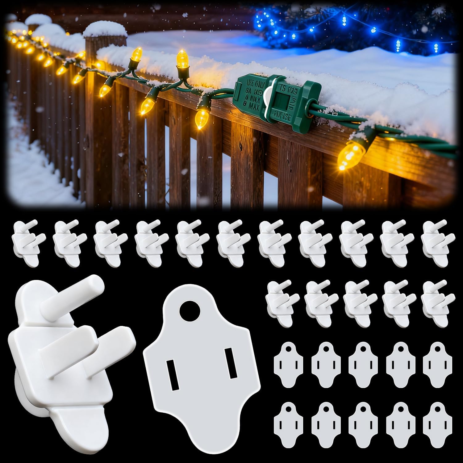 110 Sets Weatherproof Gaskets and Plug Covers Outdoor Waterproof Outlet Plug Covers Extension Gfci Electric Cord Protectors Christmas Lighting Installation Weatherproof Gaskets Kits Stop Gfci Tripping