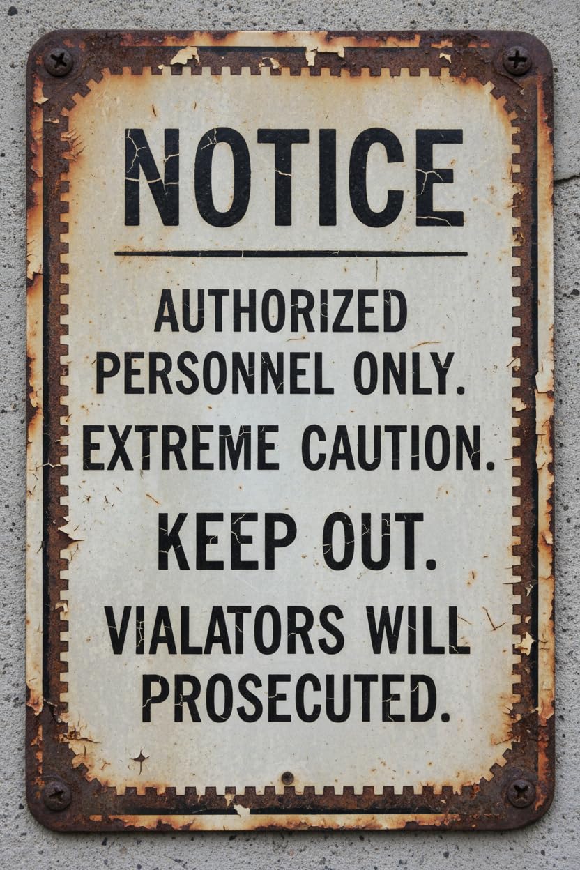 Wall Decor Notice By Entering This Property You Assume All Risk And Liability Owner Not Responsible For Injuries Accidents And Or Death Sign. 8x12Inch Metal Vintage Signs Aluminum Plates Printed
