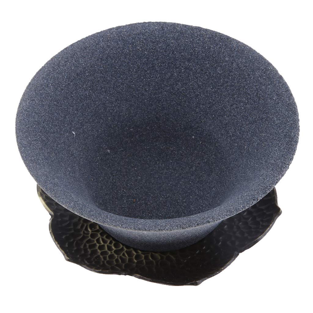 Filtre à thé en céramique réutilisable avec Soucoupe pour Tasse et théière Hat Shape