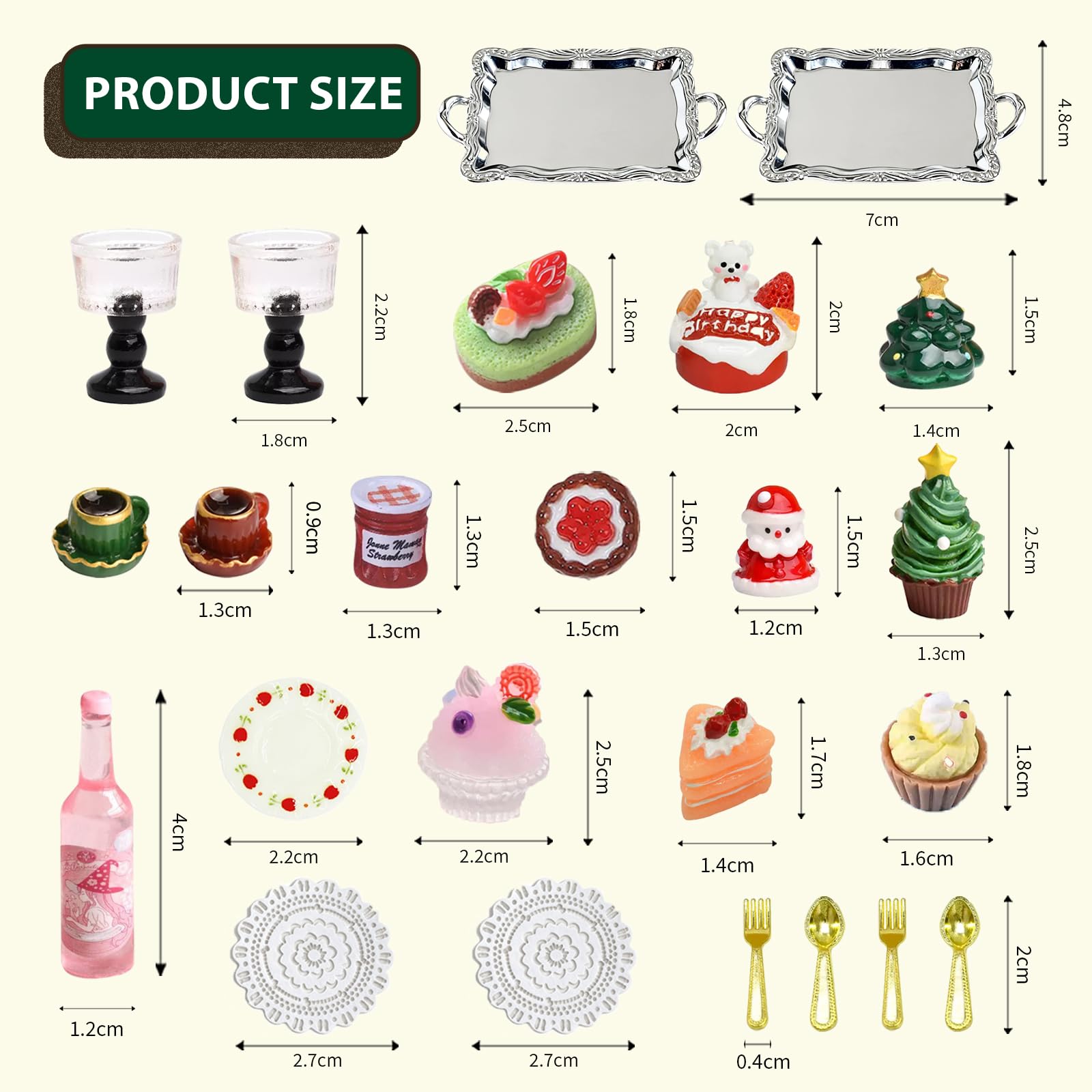 6/12 pezzi ornamenti di omino di pan di zenzero per decorazioni per l'albero di Natale figurine di gingilli mini ciondolo appeso decorazioni per le vacanze di Natale  15