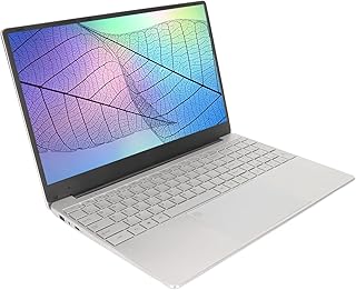Laptop ultrafino de 15,6 polegadas, tela FHD 1080p, para Intel N5095 Quad Core, DDR4L 16 GB, leitor de impressão digital, teclado retroiluminado, teclado sensível ao toque(16+256G)