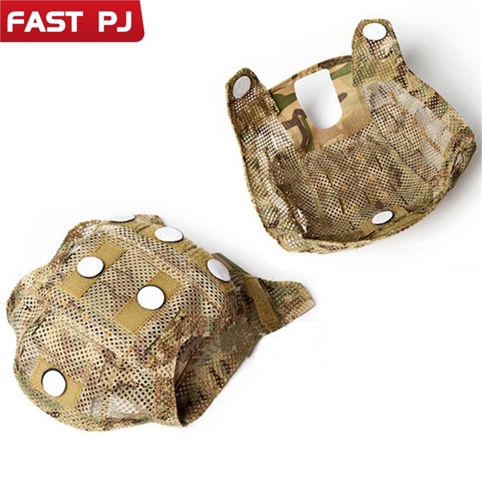 WLXW Funda Tela Casco Táctico para Cascos Combate Similares Tela Malla Especial 2 En 1 Casco Equipo Caza CS Airsoft