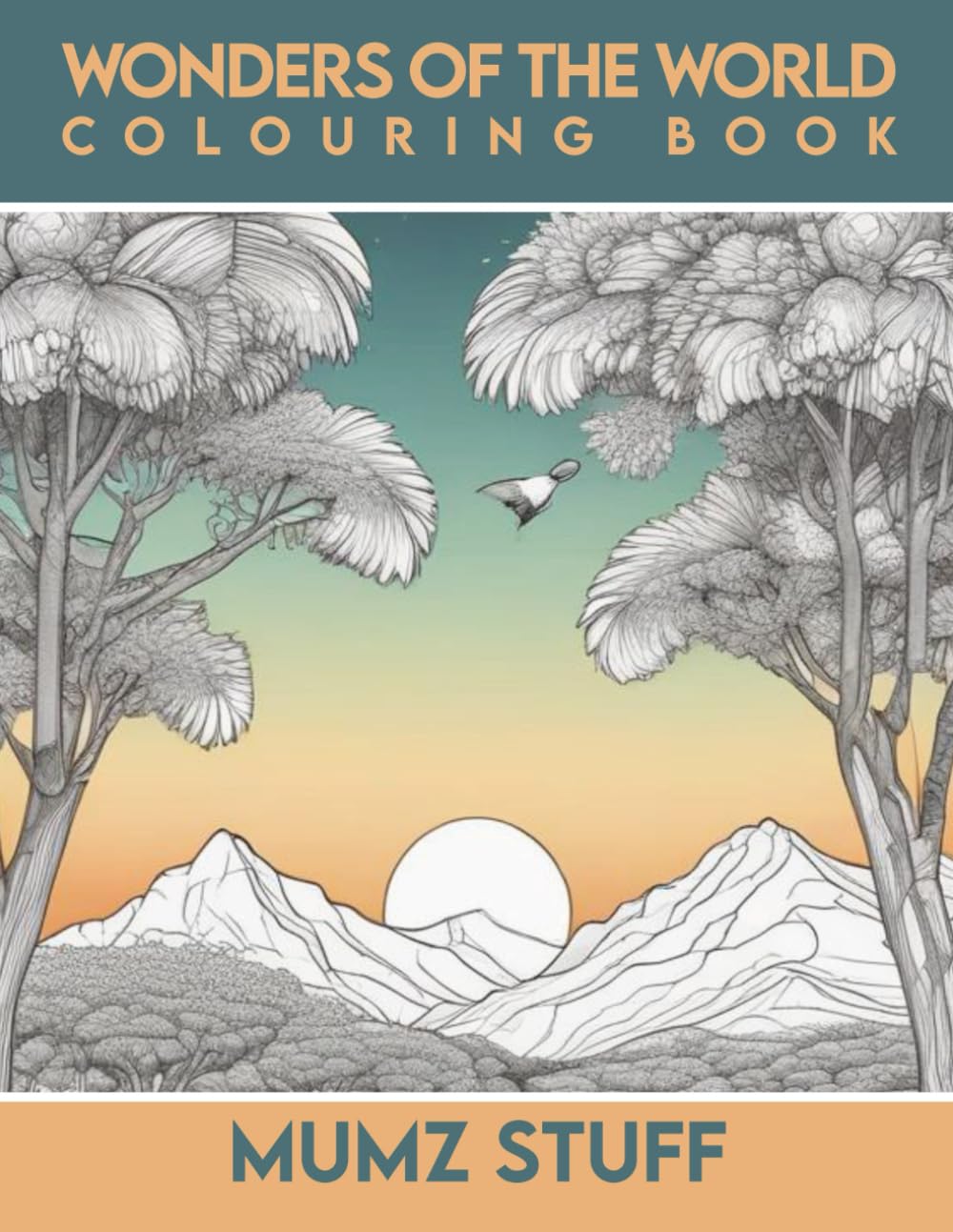 Wonders of the World Colouring Book