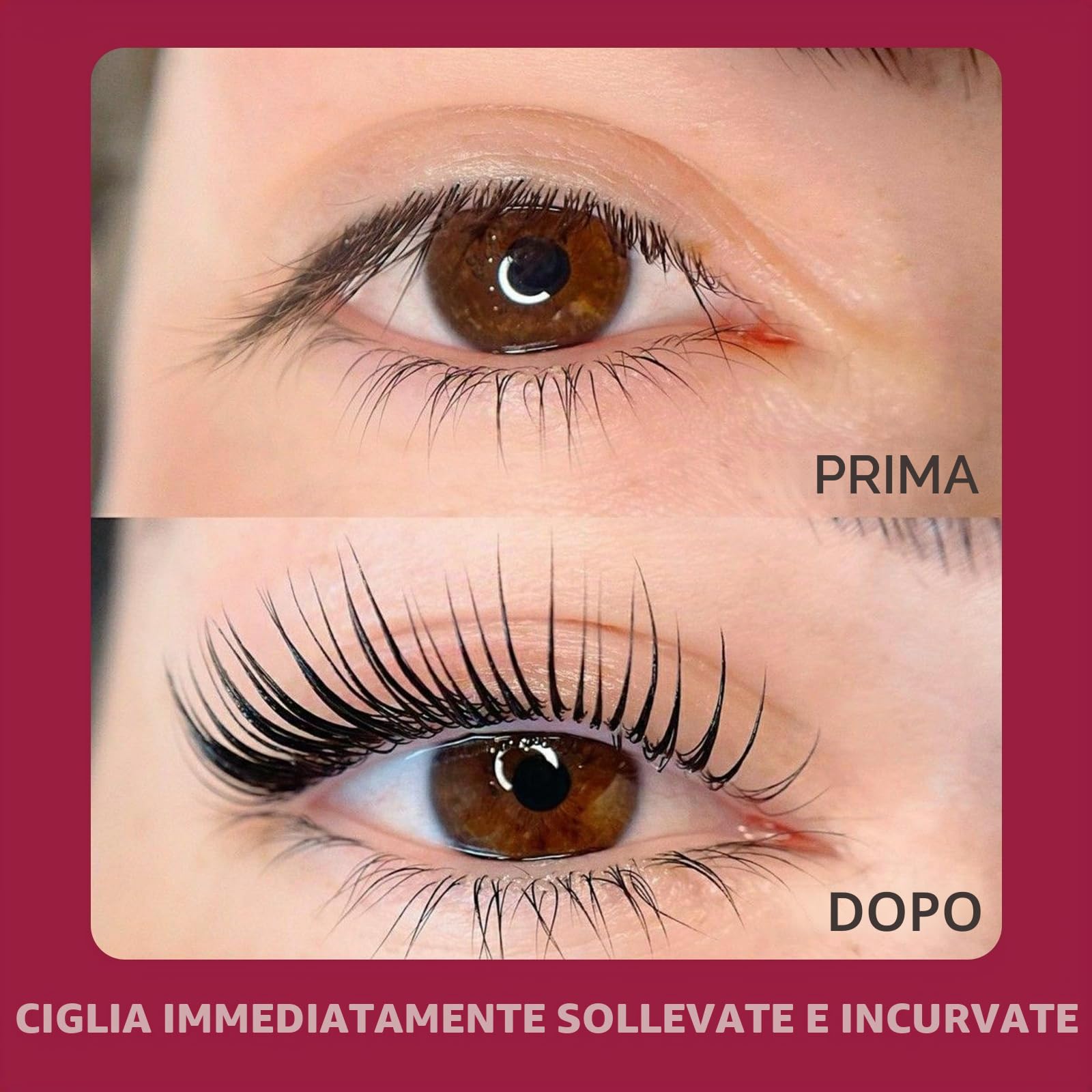 ICONSIGN Lash Lift Kit professionale per ciglia e permanente per ciglia con estratto di camelia, formula senza zolfo per 90 giorni, include colla per sollevamento ciglia per occhi sensibili per uso
