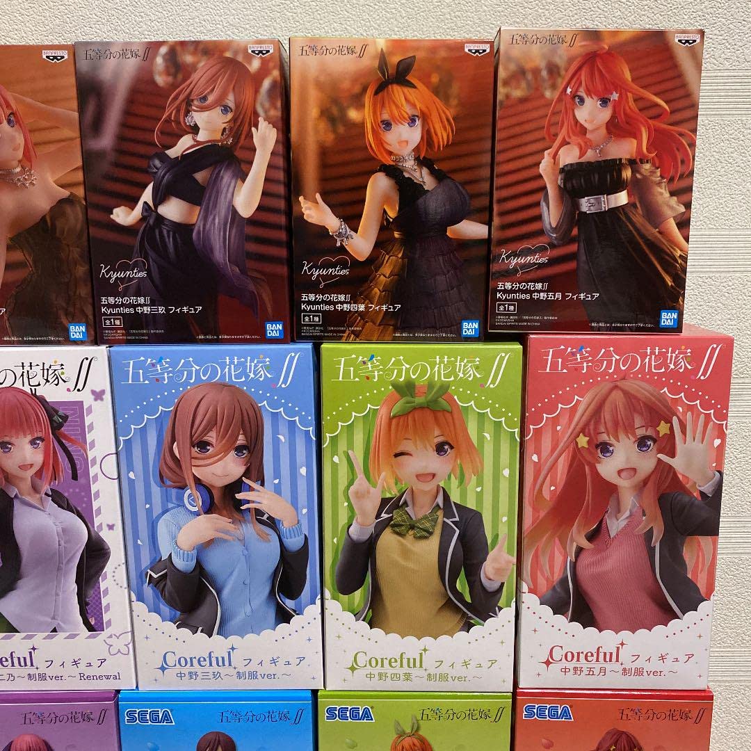 五等分の花嫁 プライズフィギュアセット Amazon.co.jp: 五等分の花嫁