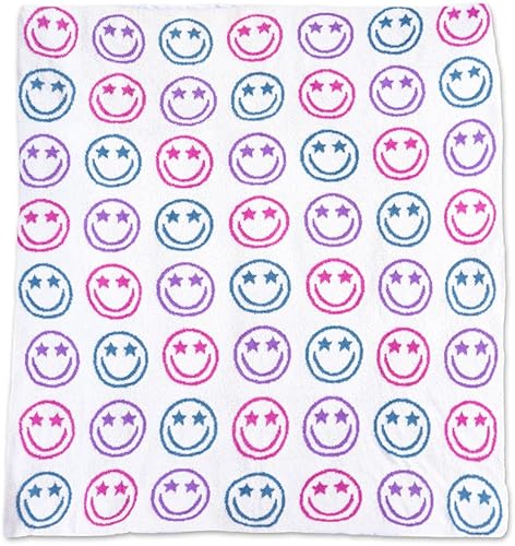 Miniatura 8 de Living Royal Mantas  Manta acogedora y cómoda de microfibra 100% poliéster con diseños lindos, divertidos y únicos, mantas súper suaves, cálidas,