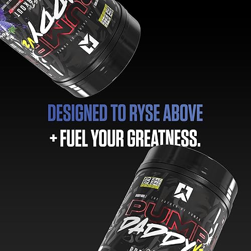 Miniatura 6 de RYSE Up Supplements Signature Series Pump Daddy V2  Oficial Noel Deyzel Non Stim Pre Entrenamiento  con citrulina, beta alanina, creatina  40