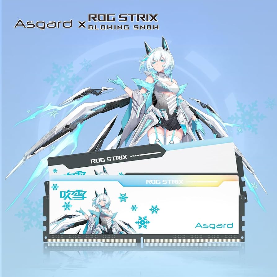 Asgard ROG STRIX 吹雪 メモリ 64GB DDR5-6400 Asgard ROG STRIX 吹雪 メモリ 64GB DDR5-6400 Asgard ROG STRIX