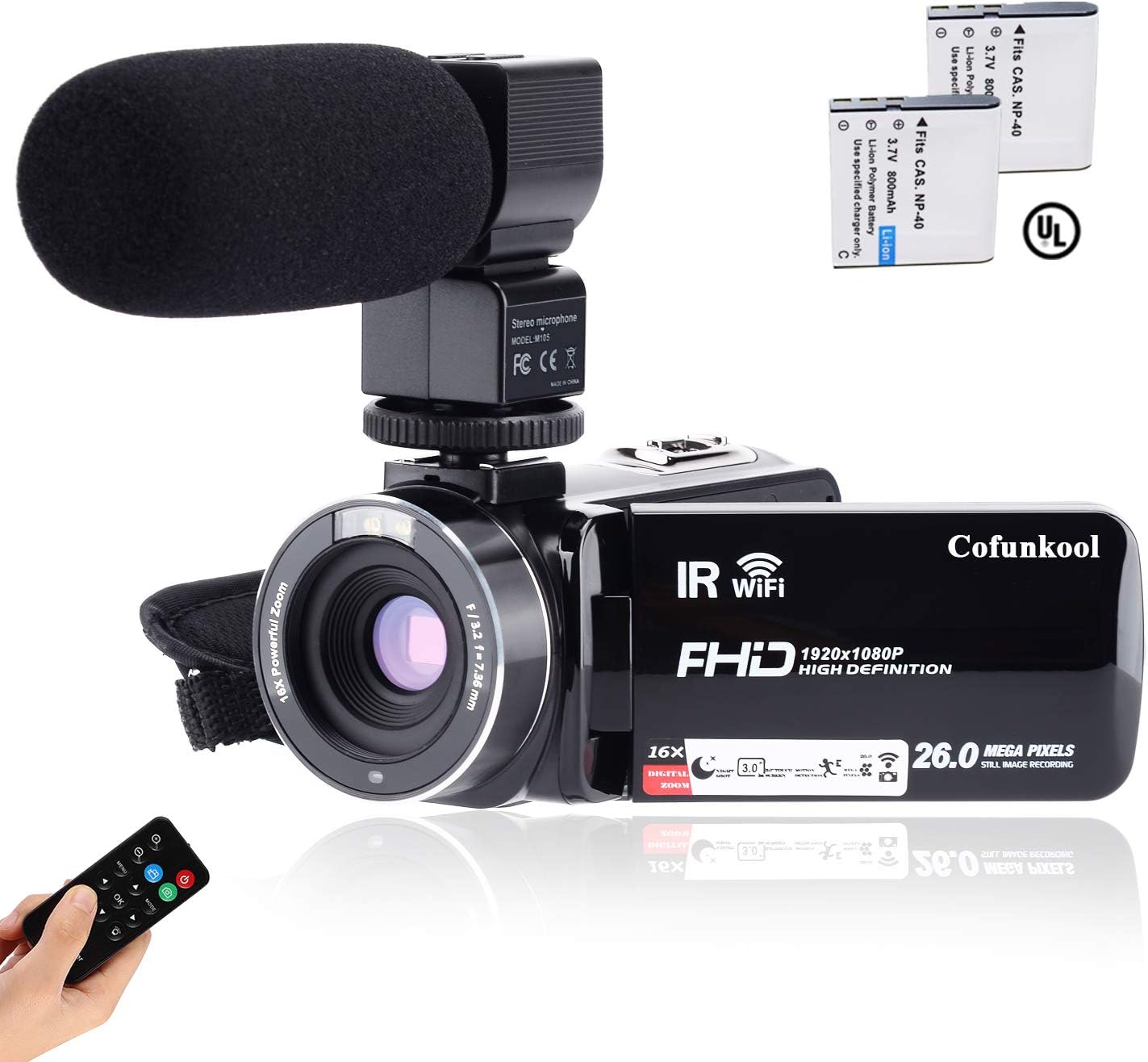 1080P 26MP WIFI Video Camera