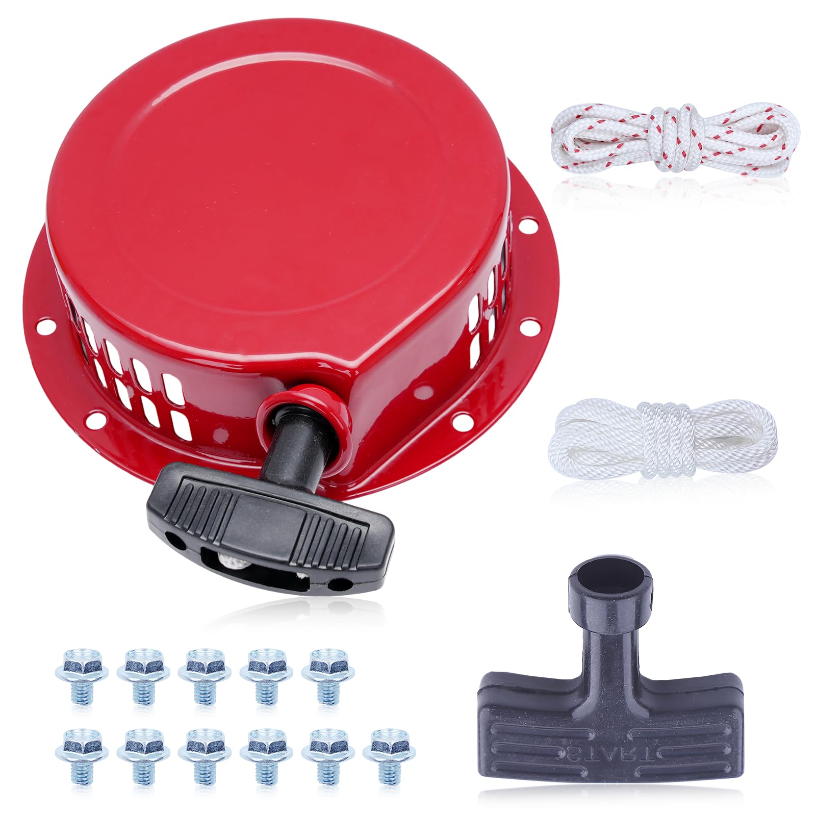 Seilzugstarter Kit für Honda G150, G200, GV200, GX110, GX140 Motoren, Generatoren, Rasenmäher, Hochdruckreiniger, Teilenummer, Ersatz für OEM 28400883040ZB