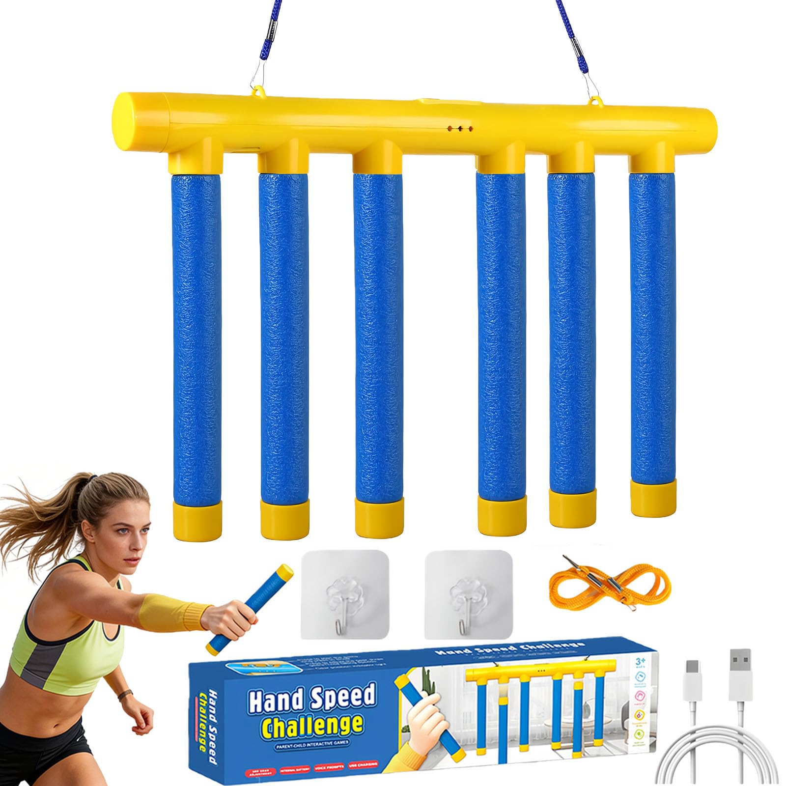 Foubret Reflex Drop Sticks Game - speed and agility training | Mubboo