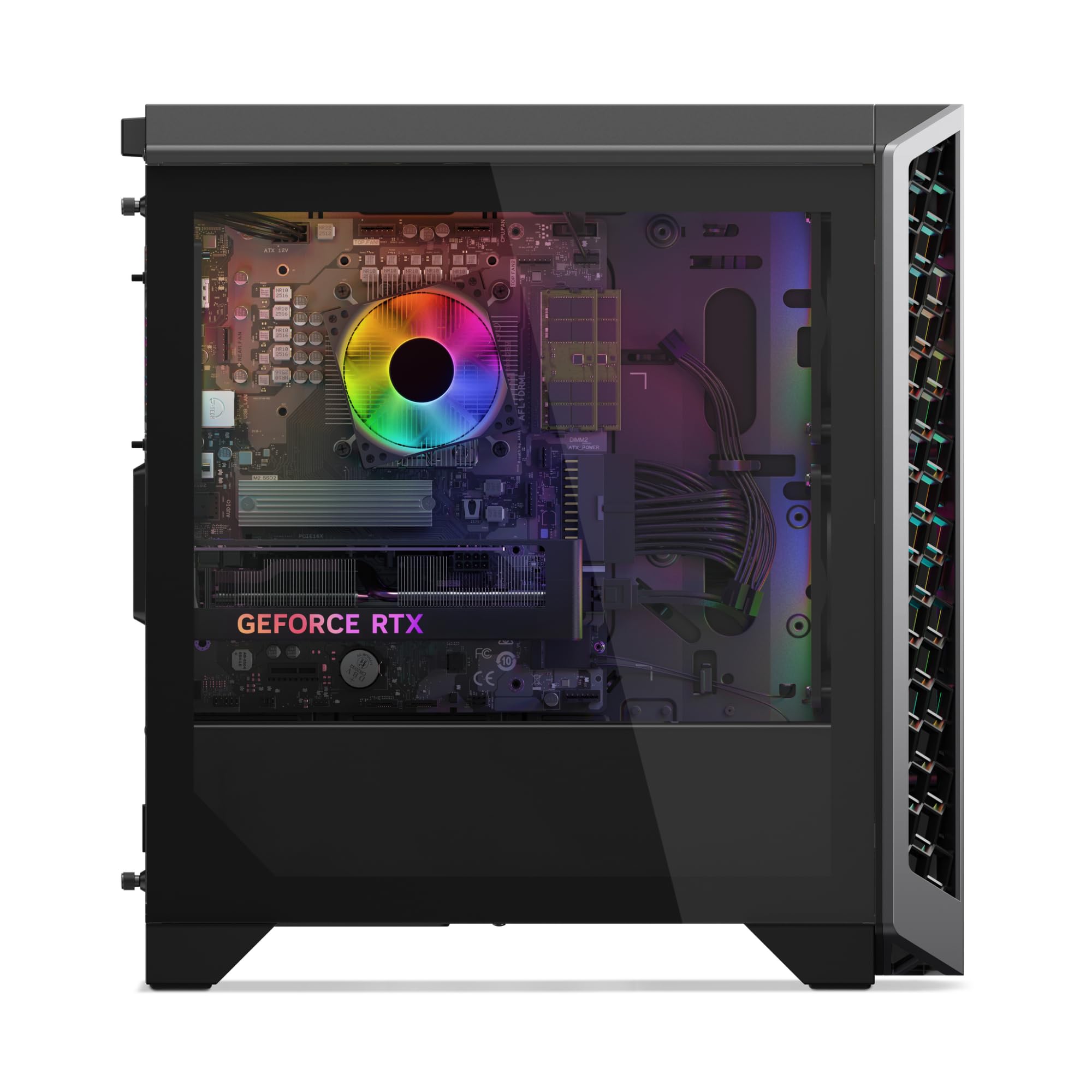 Lenovo LOQ Tower 26ADR10 Gaming Desktop | NVIDIA GeForce RTX 50 | AMD Ryzen 7-8745HX | 32RAM | 1TB | WiFi 7 | Windows 11 | 26L | 11.5kg | Luna Grigio Eclipse Black | 3 mesi GamePass